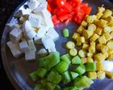 Baby corn tofu salad recipe step 1 photo