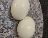 A picture of step 1 of Stuffed eggs.
