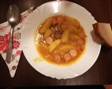 Paprikás krumpli recept fázis 3 fotója