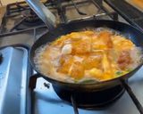 A picture of step 3 of Katsudon.