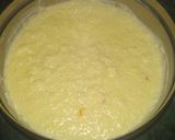 A picture of step 2 of Firni cake Malpua.
