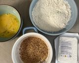 Une image de l'étape 2 de Salade de couscous perlé et sa feta rôtie au sésame.