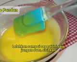 Foto langkah ke 2 dari resep Pandan Melaka Cheesecake Tanpa Terigu (bisa oven/kukus) all in one method.