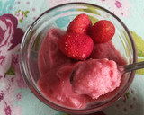 Foto del paso 4 de la receta: Helado de fresa sin lactosa