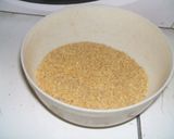 Bulgurfelfújt házi aszalt szilvával és házi szeder dzsemmel recept fázis 1 fotója