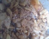 A picture of step 4 of Shaljam ki bhujia.