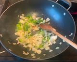 A picture of step 1 of Salmon Pasta & Courgetti.