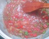 A picture of step 6 of Kafta (meatballs with herbs and spices).