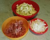 Csirkés, cukkinis tészta recept fázis 1 fotója