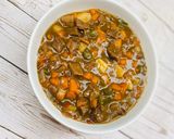 A picture of step 9 of Beef potatoes soup.