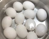 A picture of step 1 of Easter Ranch Style Deviled Eggs 🐣.