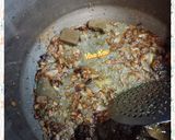 A picture of step 6 of Moti Pulao.