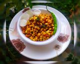 A picture of step 1 of Bhuna Masala Chana.