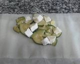 Foto del paso 3 de la receta: Paquetitos de calabacin y queso de cabra