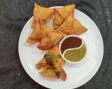A picture of step 8 of Veg Samosa.