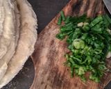 A picture of step 2 of Egg and Sausage Fritters.