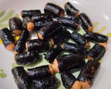 Foto langkah ke 10 dari resep Chicken Seaweed Rolls 💕.