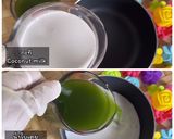 รูปขั้นตอนการทำที่ 2 ของ วุ้นกะทิใบเตย