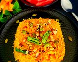 A picture of step 5 of Watermelon Seeds Rice - Masterchef India Viral Innovative Dish.