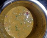 A picture of step 2 of Besan Chilla.