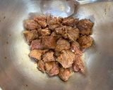 鳳梨牛肉粒的食譜步驟1照片