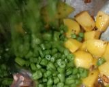A picture of step 3 of Potato Beans.