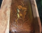 A picture of step 10 of EGGLESS Olive Oil Choco-Marble Cake.