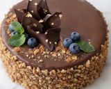 صورة لخطوة 6 من وصفة طورطة الشوكولاتة و جوز Tarte au chocolat et noix