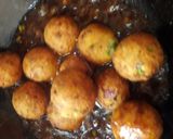 A picture of step 6 of Paneer Manchurian.