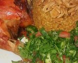 صورة لخطوة 6 من وصفة برغل بالبندورة والدجاج