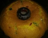 A picture of step 4 of Tutti fruity lemon cake.