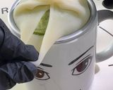 A picture of step 9 of Matcha Ice Cream Mochi (抹茶冰淇淋麻薯).