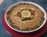 A picture of step 8 of Karachi Haleem.