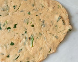 A picture of step 3 of Methi Theplas.