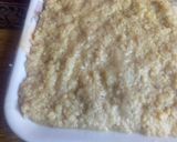 A picture of step 3 of Tricolor burfi.
