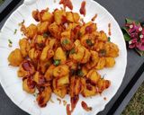 A picture of step 5 of Crispy potatoes chunks.
