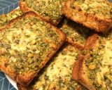 A picture of step 5 of Whole Wheat Pesto Garlic Bread.