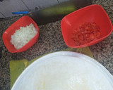 Foto del paso 2 de la receta: Canelones de acelga y ricota :suprema con salsa de 🍅