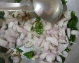 A picture of step 2 of Punjabi kadhi.