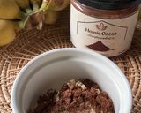 รูปขั้นตอนการทำที่ 1 ของ Protein chocolate sauce with banana baked