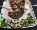 A picture of step 15 of Healthy green paratha.