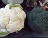 Foto del paso 1 de la receta: Horneado de coliflor y brécol