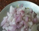A picture of step 3 of Bhindi do pyaza.