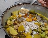 A picture of step 5 of Puri temple style Besara recipe.