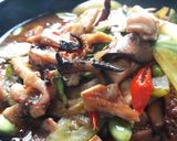 Foto langkah ke 6 dari resep Sotong cuka pete lada hitam.