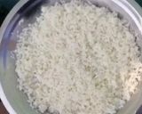A picture of step 1 of Oven Roasted Plain Cooked Rice.
