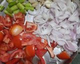 A picture of step 1 of Chole bhature.