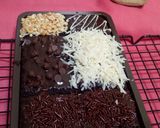 Foto langkah ke 3 dari resep Brownies kukus potong,1 resep jadi 2 loyang uk 20x10.