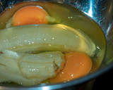 Foto del paso 1 de la receta: Mugcake fit de plátano sin gluten y sin leche 🍌