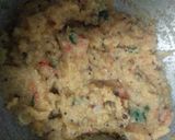 A picture of step 8 of Ciba sambhar masala upma.